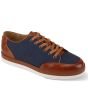 Giovanni Men's Sneaker Shoe - Leather Accents