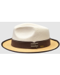 Bruno Capelo Men's Australian Wool Fedora Hat - Suede Accents