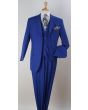 Royal Diamond Men's 3pc Outlet Fashion Suit - Solid Color