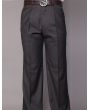 Statement Men's Outlet Dress Pants - Solid Pleated Slacks