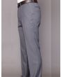 Statement Men's 100% Wool Dress Pants - Flat Front Slacks