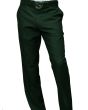 Statement Men's 100% Wool Dress Pants - Flat Front Slacks