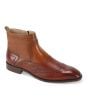 Giovanni Men's Leather Dress Boot - Textured Panels 