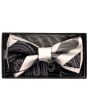Karl Knox Men's Square End Bow Tie Set - Varied Bold Design