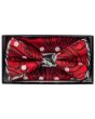 Karl Knox Men's Square End Bow Tie Set - Exotic and Bold 