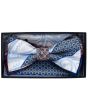 Karl Knox Men's Square End Bow Tie Set - Varied Fashion Style