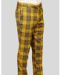 Statement Men's Outlet Slim Fit Pants - Bold Plaid