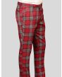 Statement Men's Slim Fit Pants - Bold Plaid