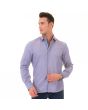 Gravity by Statement Men's Long Sleeve 100% Cotton Shirt - Unique Styles