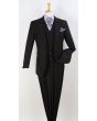 Apollo King Men's Wool Feel 3 Piece Fashion Suit - 2 Button