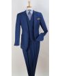 Royal Diamond Men's 3 Piece Executive Suit - Peak Lapel