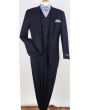 Apollo King Men's 3 Piece Executive Outlet Suit - Pleated Pants