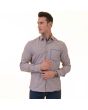 Gravity by Statement Men's Long Sleeve 100% Cotton Shirt - Unique Styles