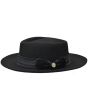 Bruno Capelo Men's Australian Wool Fedora Hat - Wide Brim