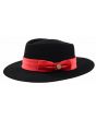 Bruno Capelo Men's Australian Wool Fedora Hat - Wide Brim