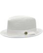 Bruno Capelo Men's Fedora Style Straw Hat - Center Dent