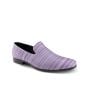 Montique Men's Fashion Loafer - Textured Stripes
