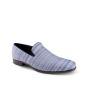 Montique Men's Fashion Loafer - Textured Stripes