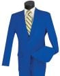 Vinci Men's 2 Piece Poplin Discount Suit - Slim Fit