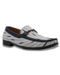 Montique Men's Fashion Dress Shoe - Diamond Stripes