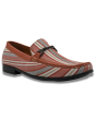 Montique Men's Fashion Dress Shoe - Triple Stripes