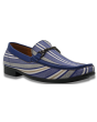 Montique Men's Fashion Dress Shoe - Triple Stripes