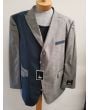 Solo 360 Men's 3pc Fashion Suit - Two Tone Contrast