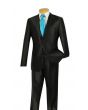 Vinci Men's Outlet 2 Piece Slim Fit Suit - Fashion Sharkskin