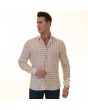 Gravity by Statement Men's Long Sleeve 100% Cotton Shirt - Varying Patterns