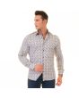 Gravity by Statement Men's Long Sleeve 100% Cotton Shirt - Varying Patterns