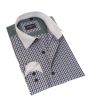 Gravity by Statement Men's Long Sleeve 100% Cotton Shirt - Varying Patterns