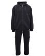 Stacy Adams Men's 2 Piece Athletic Walking Suit - Fleece Set