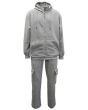 Stacy Adams Men's 2 Piece Athletic Walking Suit - Fleece Set