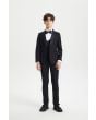 CCO Boy's Outlet 5 Piece Tuxedo in Solid Colors - Varied Bowties