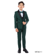 CCO Boy's Outlet 5 Piece Tuxedo in Solid Colors - Varied Bowties