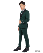 CCO Boy's Outlet 5 Piece Tuxedo in Solid Colors - Varied Bowties