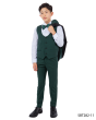 CCO Boy's Outlet 5 Piece Tuxedo in Solid Colors - Varied Bowties