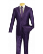 Vinci Men's Outlet 2 Piece Slim Fit Suit - Fashion Sharkskin
