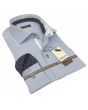 Gravity by Statement Men's Long Sleeve 100% Cotton Shirt - Solid Colors