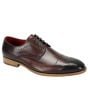 Steven Land Men's Premium Leather Dress Shoe - Smooth Two Tone