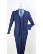 Royal Diamond Men's 3 Piece Slim Outlet Fashion Suit - Low Cut Vest