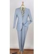 Apollo King Men's 2 Piece Executive Slim Fit Suit - 100% Linen