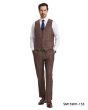 Stacy Adams Men's 3 Piece Hybrid Fit Suit - Bold Plaid