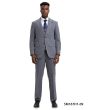 Stacy Adams Men's 3 Piece Hybrid Suit - Graph Check