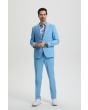 Stacy Adams Men's 3 Piece Executive Suit - Bold Color
