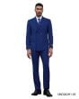 Stacy Adams Men's 2 Piece Executive Suit - Double Breasted