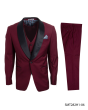 Stacy Adams Men's 3 Piece Tuxedo - Shawl Lapel - Clearance Outlet