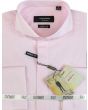 Statement Men's Outlet Long Sleeve 100% Cotton Shirt - Spread Collar