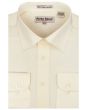 Karl Knox Men's Basic Dress Shirt - Classic White