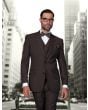 Statement Men's Outlet100% Wool 3 Piece Suit - Tailored Fit